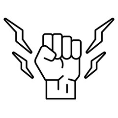 Obraz premium demonstration icon