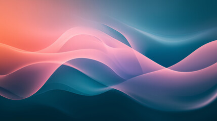 Fond d'écran abstrait fluide avec dégradés de couleurs vives et texture douce