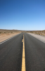 road to the desert