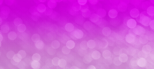 Panorama widescreen background template with bokeh effect for holiday, christmas, party, celebration, social media, events, art work, poster, banner, promotions, and online web advertisements