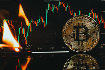 Bitcoin on Fire: Market Volatility and Crypto Risk