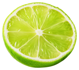 PNG Slice lime fruit plant food.