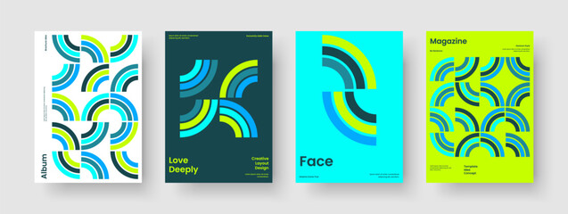 Fototapeta premium Abstract Brochure Layout. Geometric Banner Design. Modern Flyer Template. Book Cover. Report. Business Presentation. Background. Poster. Portfolio. Magazine. Catalog. Brand Identity. Leaflet