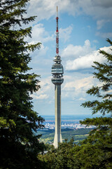 Avala Tower in Belgrade.