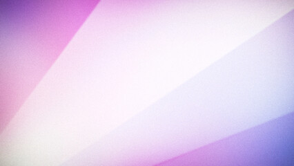 Abstract 4K gradient background featuring geometric stripes in shades of pink, lavender, and white, with a grainy texture and soft blur for a modern appeal