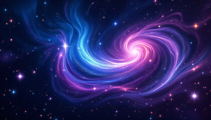 abstract background with glowing lights