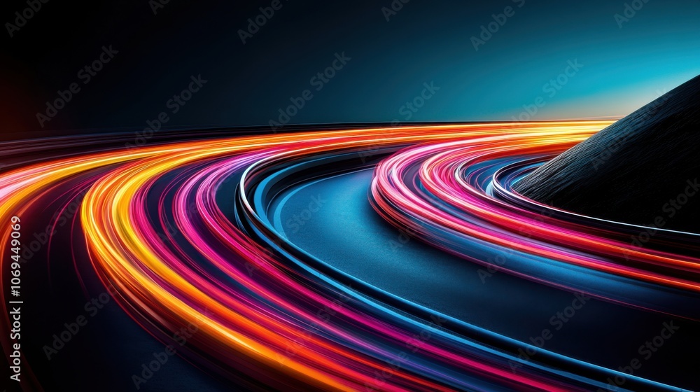 Poster dynamic roadmap of innovation in abstract space