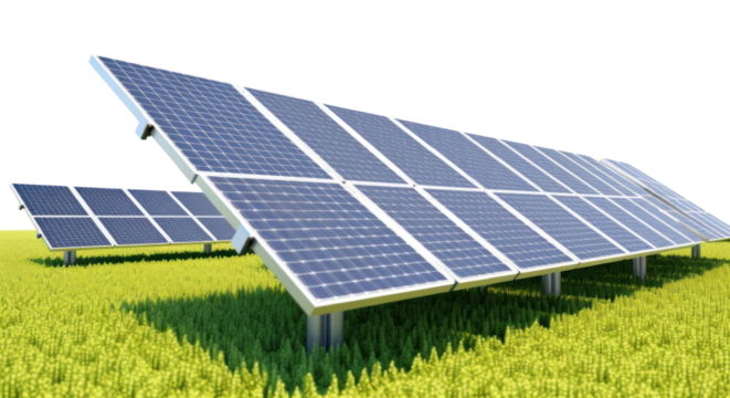 PNG Environmentalist solar panels electricity tranquility.
