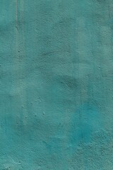blue painted wall