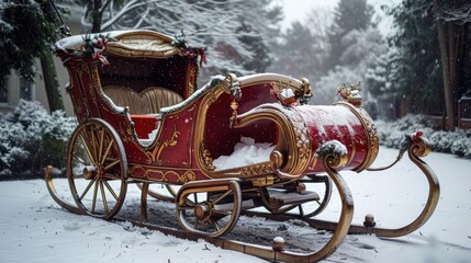 Santa Wheel Winter Christmas Festival