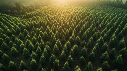 An analysis of environmental impacts caused by Christmas tree production.