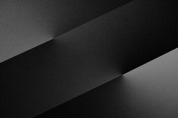 Black white dark grey abstract background. Geometric shape. Line stripe triangle polygon angle...