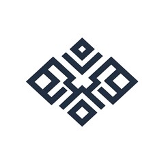 Obraz premium Classic Circular Logo with Serif Typography