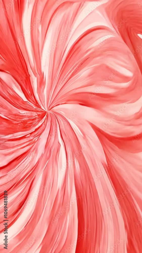 Poster a swirling abstract pattern in shades of pink and white creates a beautiful and dynamic visual
