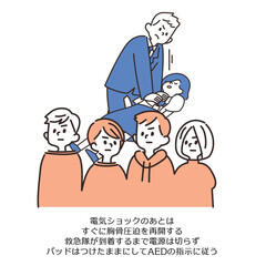 AED　手順　9
