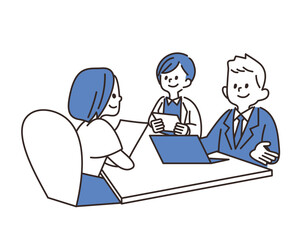 サラリーマン　商談