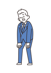 サラリーマン　がっくり
