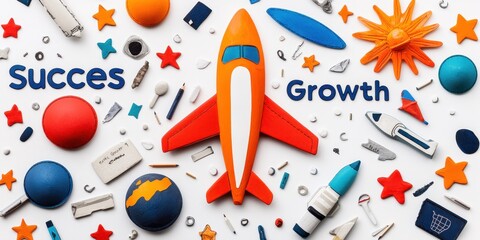Creative Vision Board for Career Development