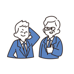 サラリーマン　上司と部下