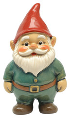 PNG Ceramic Gnome gnome decoration whimsical.
