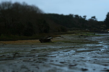 wrecked boat
