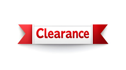 Clearance on a Banner