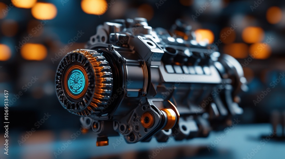 Poster ai-enhanced engine core diagnostics in tech lab
