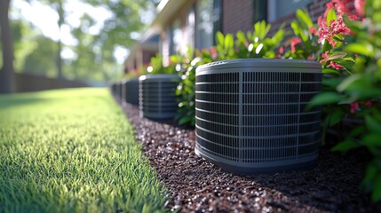 A 3D illustration of a ground source heat pump demonstrates a sustainable energy system designed for environmental efficiency.