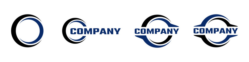 generic circle logo design, editable generic logo,graphic,illustration
