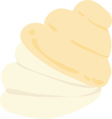 Cream Pastry illustration