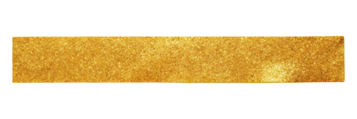 PNG Glitter gold adhesive strip white background rectangle textured.