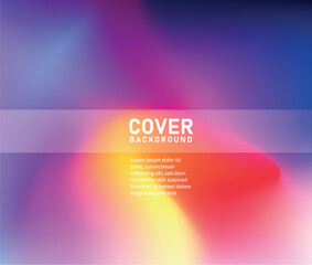 COVER COLOR HALFTONE BACKGROUND