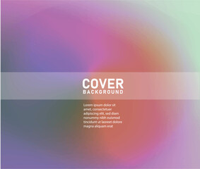 COVER COLOR HALFTONE BACKGROUND