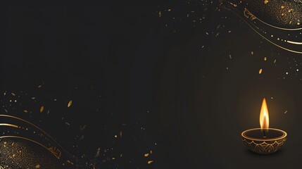 Elegant Diwali Background - a splendid and festive visual. The elegant Diwali background creates a rich and vibrant look. It gives the impression of a grand celebration, making it a wonderful choice 