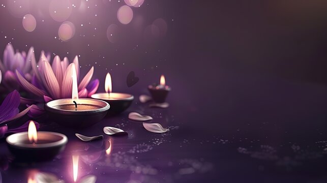 Elegant Diwali Background - a splendid and festive visual. The elegant Diwali background creates a rich and vibrant look. It gives the impression of a grand celebration, making it a wonderful choice 