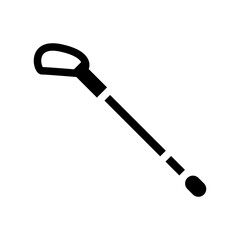 Whiteible cane icon