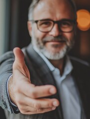 Professional Handshake - Trust and Collaboration