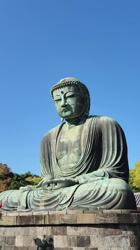 The Buddha in Kotoku-in temple in Kamakura, Japan