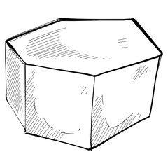 Handdrawn Crystal Illustration