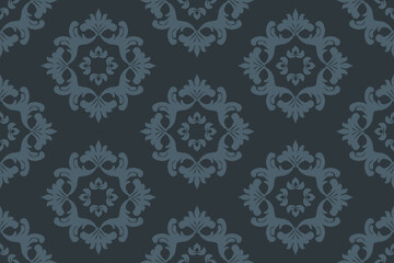 Geometric ethnic oriental ikat pattern traditional Design for background,carpet,wallpaper,clothing,wrapping,Batik,fabric,Vector illustration.embroidery style.