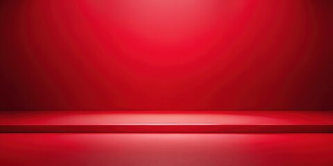 AI-generated product images, red background, clean design.