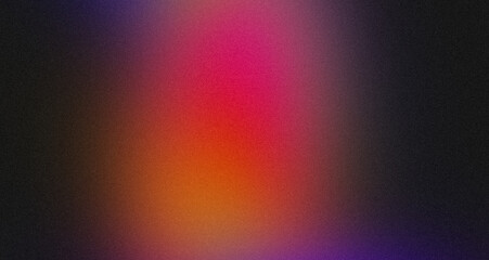 Abstract grainy gradient texture background, soft vibrant magenta red orange colors noisy texture, vibrant color flow shaped, from light to dark, glowing, website header design, banner, poster