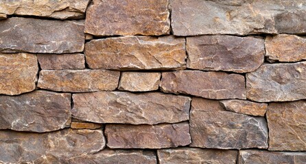 Fototapeta premium Textured stone wall background