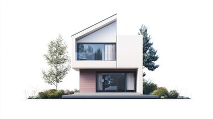 Fototapeta premium house with windows