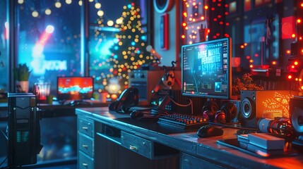 Cyber Monday online sales promotion 2.png 8k realistic