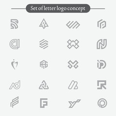 Set of web and mobile icon set.