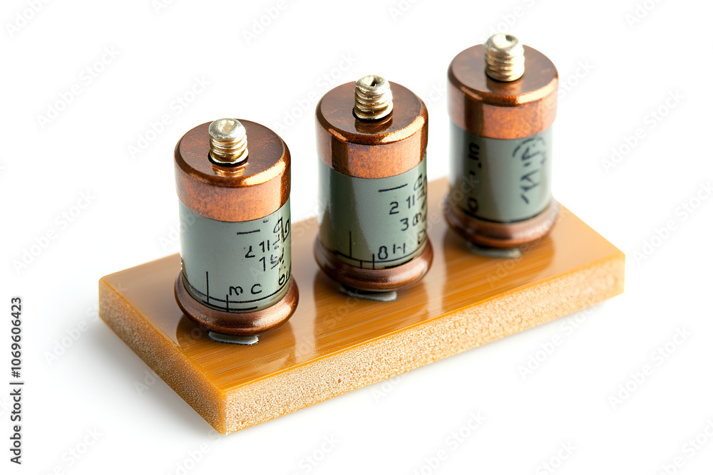 Poster understanding the importance of capacitors in electronic circuits for energy storage and signal filt