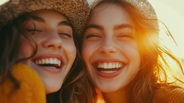 Candid Moment on Sunset Beach