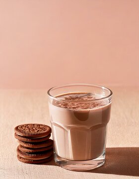 Chocolatada con galletas