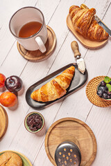 A selection of fresh seasonal fruits, such as bananas, apples, oranges, strawberries or melon, provide vitamins and fiber